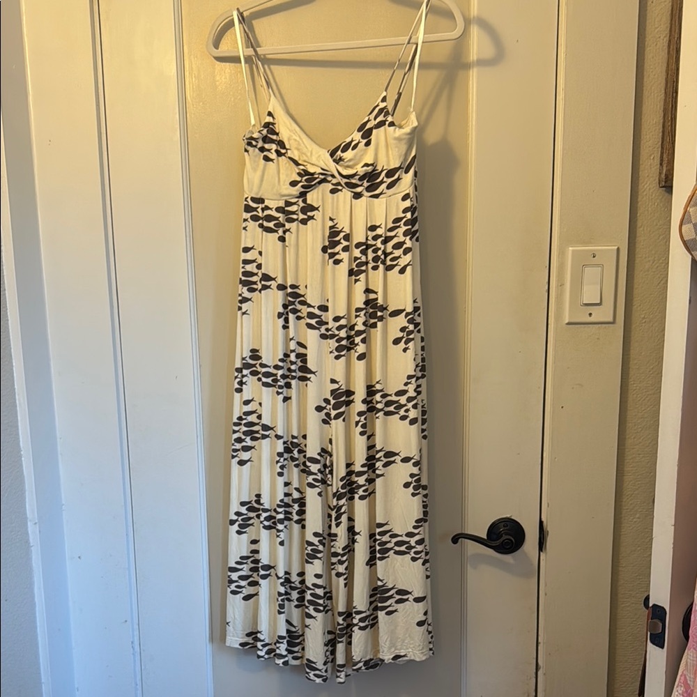 Ava Sky jumper Jenn in Jersey signature fish print